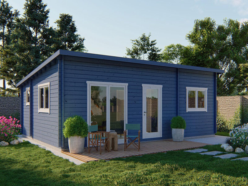 Casas de Madera Prefabricadas Las Palmas - 3 dormitorios - 50 m2