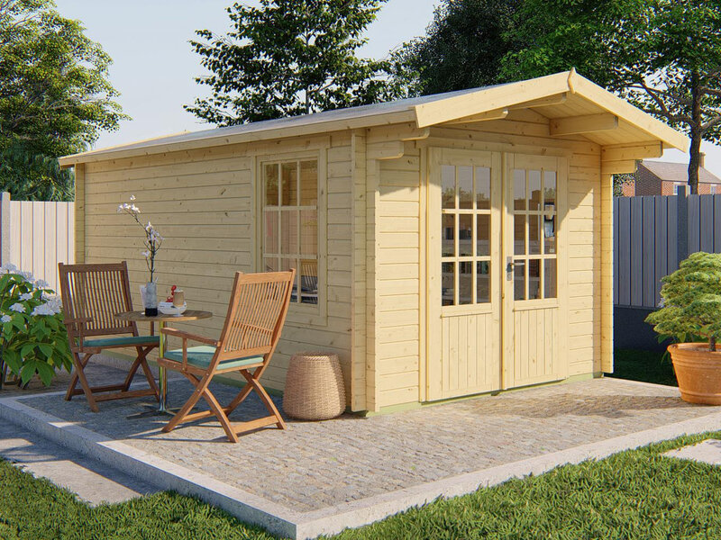 Casas de Madera Prefabricadas Langreo - Diáfana - 13 m2 - Modelo Big Julia