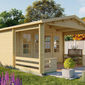 Casas de Madera Mahón - Diáfana - 13 m2 - Modelo Bolton - Casa de Campo Bolton - portada
