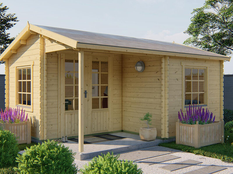 Casas de Madera Cazorla - Diáfana - 17 m2 - Modelo Johan