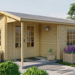 Casas de Madera Cazorla - Diáfana - 17 m2 - Modelo Johan - Casas de madera JOHAN portada