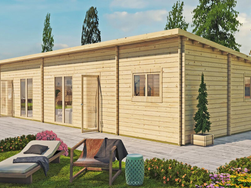 Casas Prefabricadas de Madera Baleares - 6 dormitorios - 100 m2