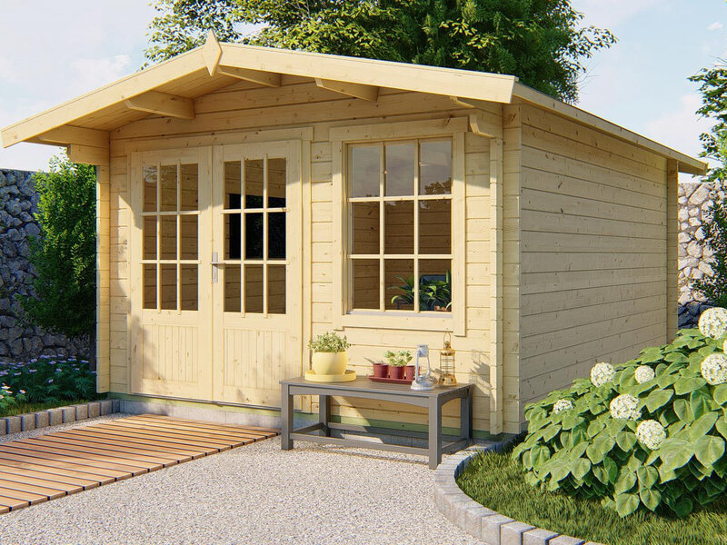 Casas de Madera Prefabricadas Sabadell - 14 m2 - Diáfana - Modelo Alex