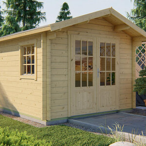 Casas de Madera Trujillo - Diáfana - 11 m2 - Modelo Peggie - Caseta PEGGIE  - Hobycasa render