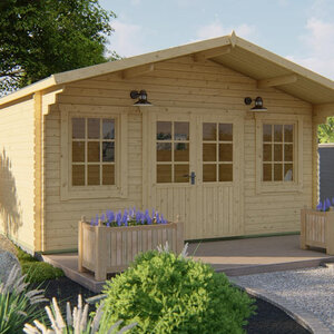 Casas de Madera Prefabricadas Vic - Diáfana - 15 m2 - Modelo Skyler - Caseta SKYLER - HOBYCASA PORTADA