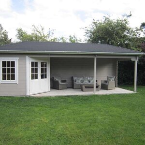 Casas de Madera Prefabricadas Petrel - Diáfana - 8 m2 - Modelo Bertil - Caseta BERTIL - JARDIN