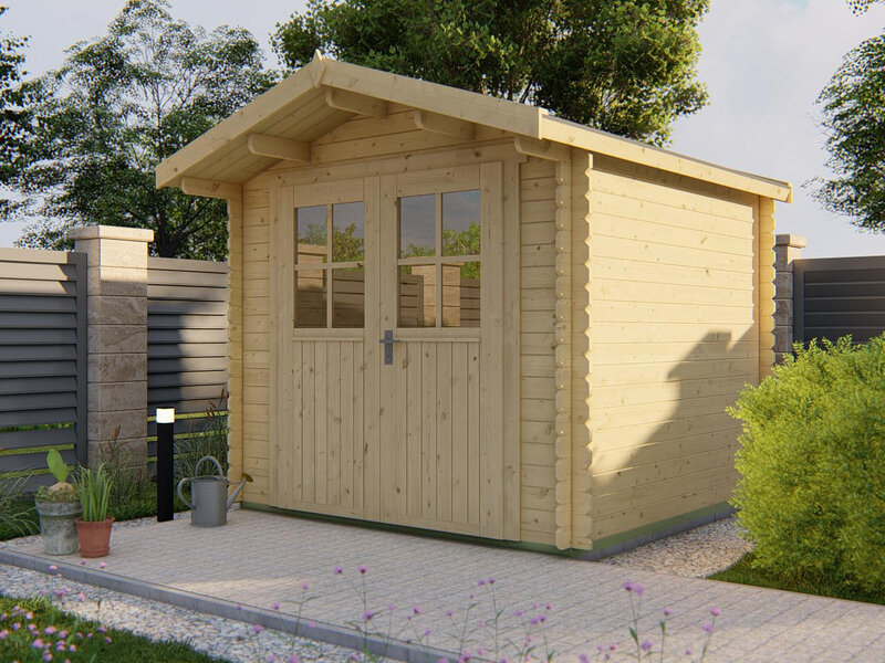 Casas de Madera Segovia - Diáfana - 6 m2 - Modelo Gitte