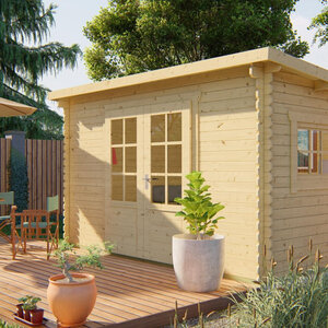 Casas de Madera Lérida - Diáfana - 10 m2 - Modelo Loya - Caseta LOYA - HOBYCASA PORTADA