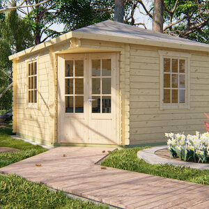 Casas de Madera Prefabricadas Villena - Diáfana - 13 m2 - Modelo Lotte - Caseta LOTTE - Hobycasa portada