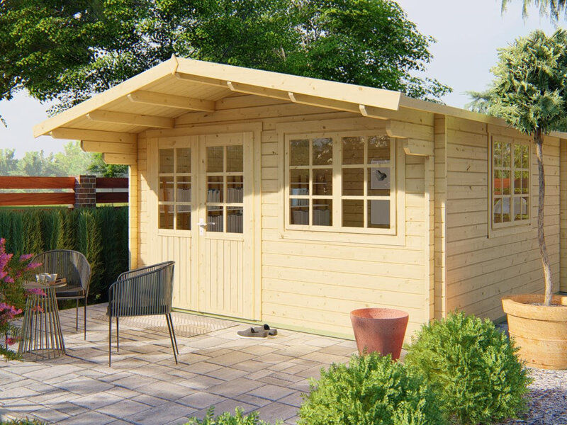 Casas de Madera Cieza - 16 m2 - Diáfana - Modelo Inge