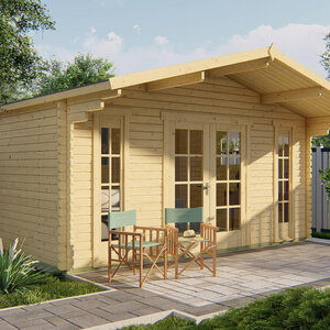 Casas de Madera Prefabricadas Yecla - Diáfana - 17 m2 - Modelo Gustav - Casas de madera GUSTAV - HOBYCASA portada