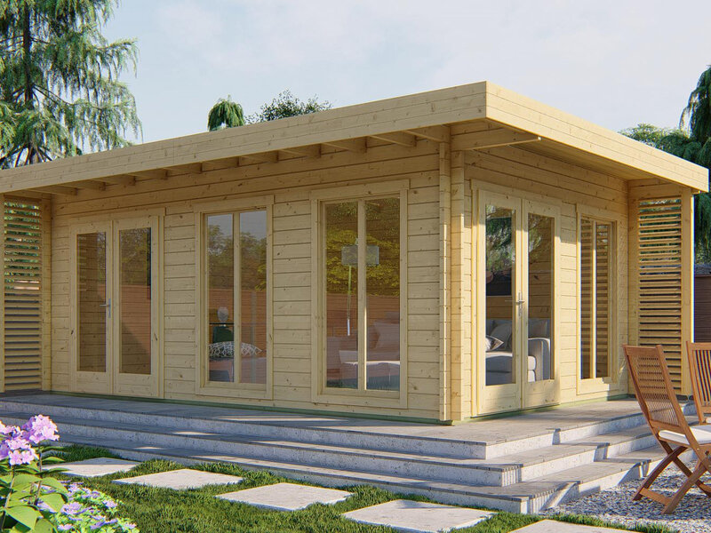 Casas de Madera Andalucía - 22 m2 - Diáfana - Modelo Hildegard