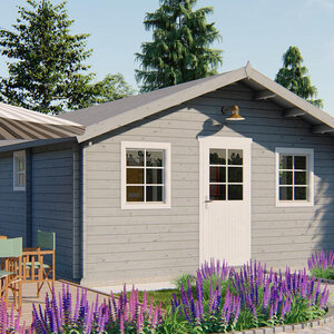 Casas de Madera Cádiz - 2 dormitorios - 35 m2 - CASAS DE MADERA CADIZ - 44MM - GRIS