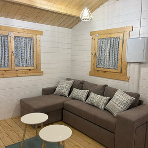 Casas de Madera Jávea - 2 dormitorios - 48 m2 - Casas de madera doble acristalamiento JAVEA - SALÓN