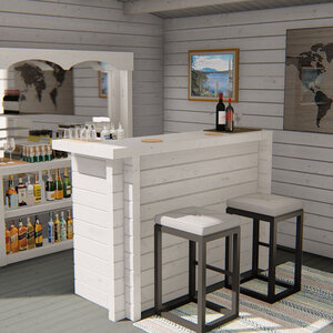BARRA DE BAR PARA CASA DE MADERA 180x244 - BARRA DE BAR BLANCO