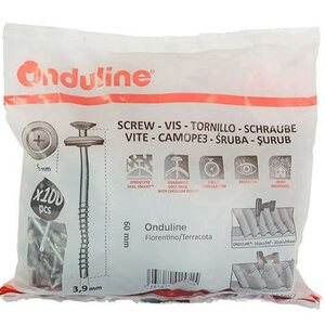 Tirafondo onduvilla rojo ( bolsa 100 uds) - Tirafondo onduvilla rojo ( bolsa 100 udas)