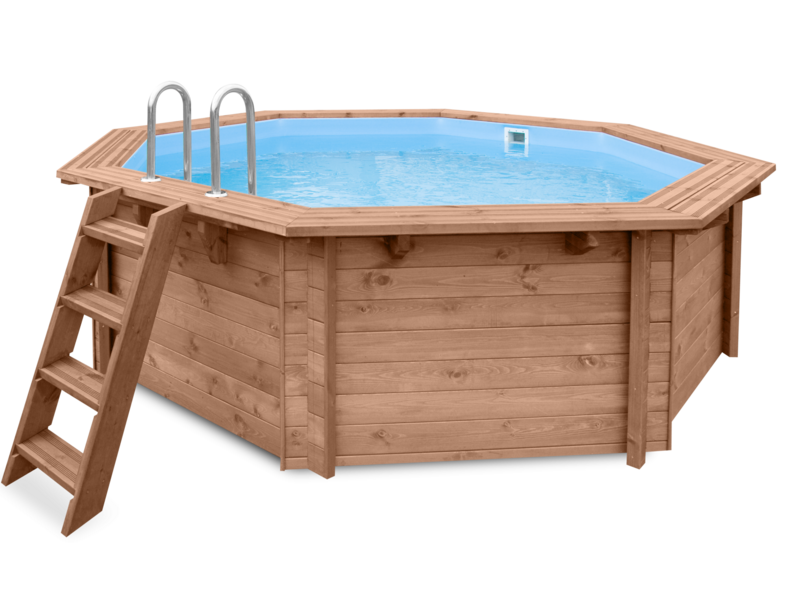 PISCINA DE MADERA CABANA 434X401 CMS