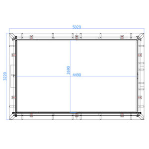 PISCINA DE MADERA SANTA CRUZ 502x322 CMS - PISCINA DE MADERA SANTA CRUZ 502x322 CMS VISTA SUPERIOR
