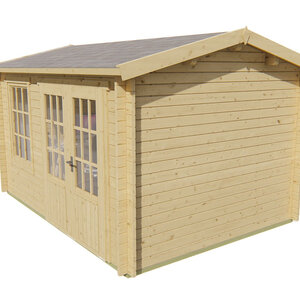 Casas de Madera Elorrio - Diáfana - 11 m2 - Modelo Chloe - Casa CHLOE - INCOLORO