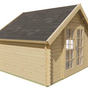 Casas de Madera Prefabricadas Jaén - Diáfana - 9 m2 - Modelo Skov -  Caseta Jardin SKOV - INCOLORO