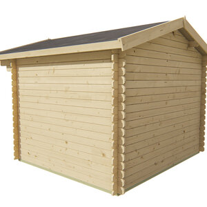 Casas de Madera Fuenlabrada - Diáfana - 7 m2 - Modelo Björn - Casetas de jardín BJÖRN - TRASERA