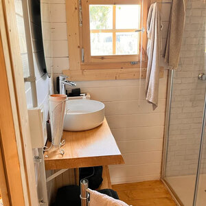 Casas Prefabricadas de Madera Asturias - 3 dormitorios - 70 m2 - Casas prefabricadas Asturias - 70 m2 baño