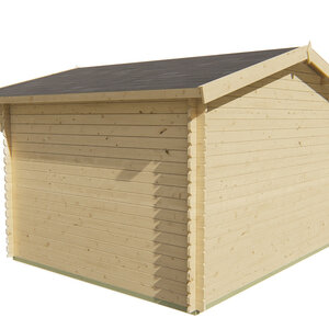 Casas de Madera Prefabricadas Fuengirola - 10 m2 - Diáfana - Modelo Mika - Casas de madera MIKA - TRASERA