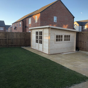 Casas de Madera Lérida - Diáfana - 10 m2 - Modelo Loya - Caseta LOYA - HOBYCASA JARDIN
