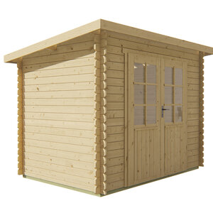 Casas de Madera Prefabricadas La Rioja - Diáfana - 5 m2 - Modelo Kris - Caseta de madera KRIS - INCOLORO