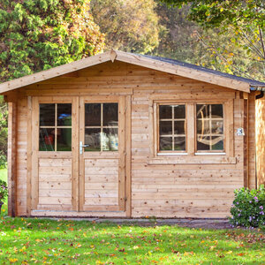 Casas de Madera Hellín - Diáfana - 11 m2 - Modelo Rorik - Caseta de madera RORIK - ROBLE