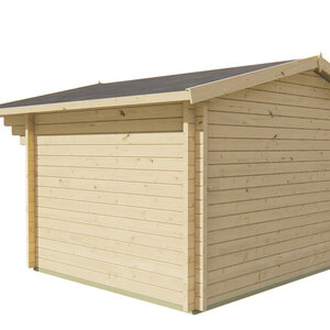 Casas de Madera Hellín - Diáfana - 11 m2 - Modelo Rorik - Caseta de madera RORIK - TRASERA