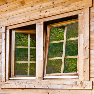 Casas de Madera Hellín - Diáfana - 11 m2 - Modelo Rorik - Caseta de madera RORIK - VENTANAS