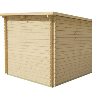 Casas de Madera Albuquerque - Diáfana - 6 m2 - Modelo Mila - Caseta MILA - TRASERA