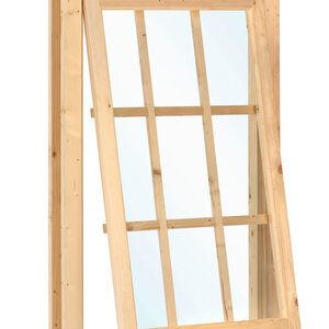 VENTANA PARA CASETA W1 - 77X112 cms  (28-44 mm) - VENTANA PARA CASETA W1 - 77X112 cms ABIERTA