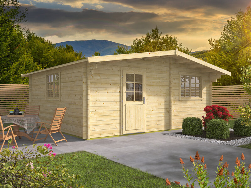 Casas de Madera Prefabricadas Cantabria - 1 dormitorio - 28 m2