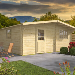Casas de Madera Prefabricadas Cantabria - 1 dormitorio - 28 m2 - Casas de Madera CANTABRIA 28m2 - 44MM - PORTADA