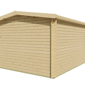 Casas de Madera Bilbao - 16 m2 - Diáfana - Modelo Sophie - Casas de madera 550X350 - 40MM SOPHIE trasera