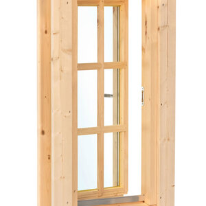 VENTANA DOBLE ACRISTALAMIENTO PARA CABAÑA L5.2  - 50X100 cms (28-70mm) - VENTANA PARA CASETA L5.2 DOBLE ACRISTALAMIENTO - 50X100 cms - ABERTURA