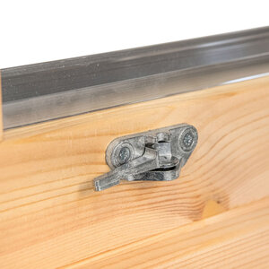 VENTANA DOBLE ACRISTALAMIENTO PARA CABAÑA L5.2  - 50X100 cms (28-70mm) - VENTANA PARA CASETA L5.2 DOBLE ACRISTALAMIENTO - 50X100 cms - HERRAJE