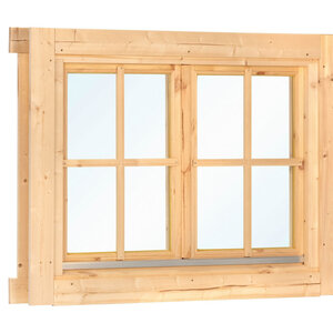 VENTANA PARA CASETA DOBLE ACRISTALAMIENTO L6 120X92 CM (28-70 mm) - VENTANA PARA CASETA L6 120X92 CM LATERAL