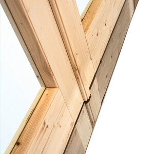 PUERTA DOBLE CON CRISTAL D1 - 142.5X190 cms (28-44 mm) - PUERTA DOBLE CON CRISTAL D1 - 159X190 SUELO
