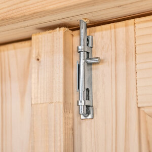 PUERTA DOBLE PARA CABAÑA D3 - 159X190 cms (28-44 mm) - PUERTA DOBLE PARA CABAÑA D3 - 159X190 cms HERRAJE SUPERIOR