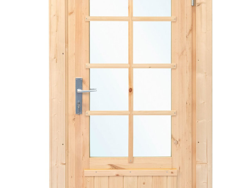 Puerta con doble acristalamiento de 188x83 cms (28-70mm)