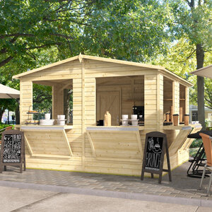 Kioscos Madera Moose - 9,1 m2 - Chiringuito madera Moose - Portada