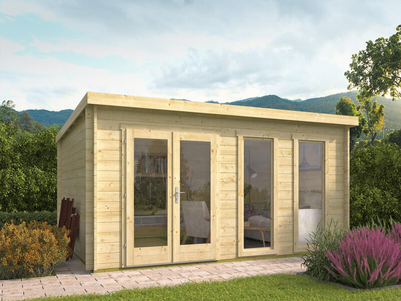 Casas de Madera Elche - 18 m2 - Diáfana - Modelo Annabel