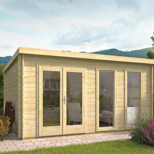 Casas de Madera Elche - 18 m2 - Diáfana - Modelo Annabel - Casas de madera ANNABEL - HOBYCASA - portada