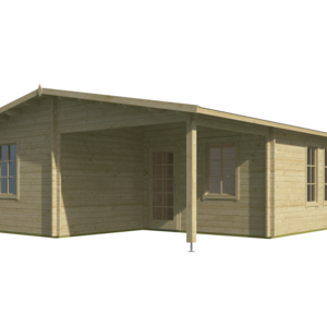 Casas Prefabricadas de Madera Canarias - 3 dormitorios - 70 m2 - CASAS PREFABRICADAS CANARIAS -1088X733 - 44MM - FRONTAL
