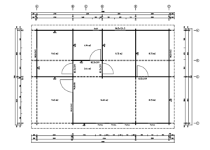 Casas Prefabricadas de Madera Canarias - 3 dormitorios - 70 m2 - CASAS PREFABRICADAS CANARIAS -1088X733 - 44MM - PLANO