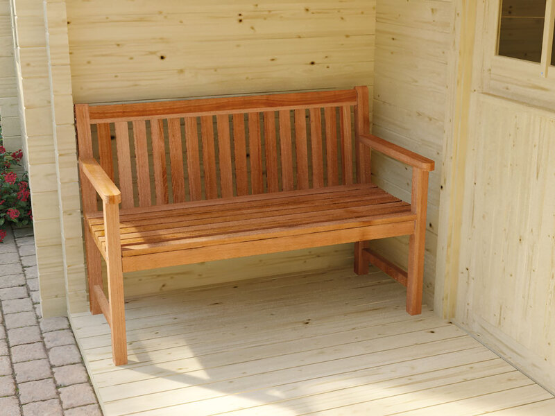 BANCO DE MADERA - NICE - 125X86 cms
