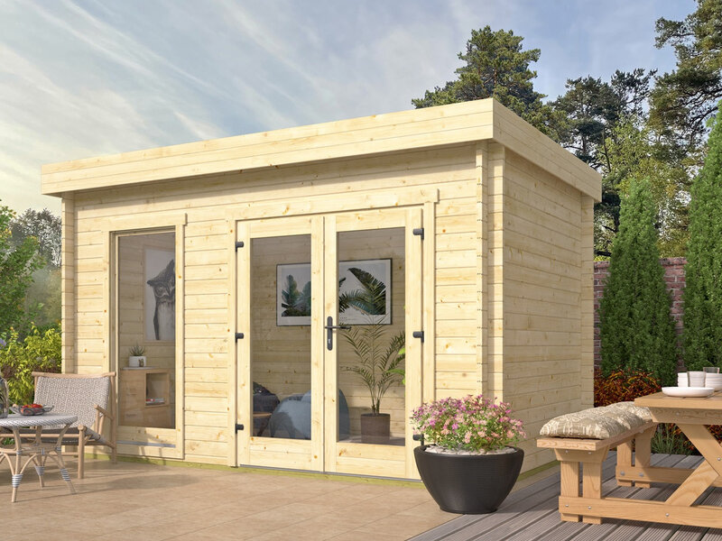 Casas de Madera Lloret - Diáfana - 8 m2 - Modelo Alana